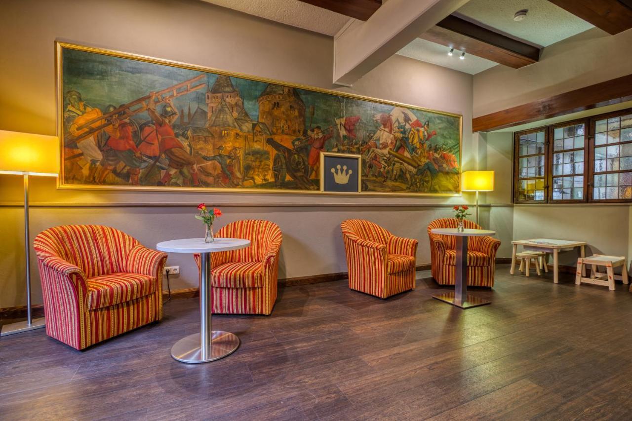 Hotel Goldene Krone Goslar Bagian luar foto